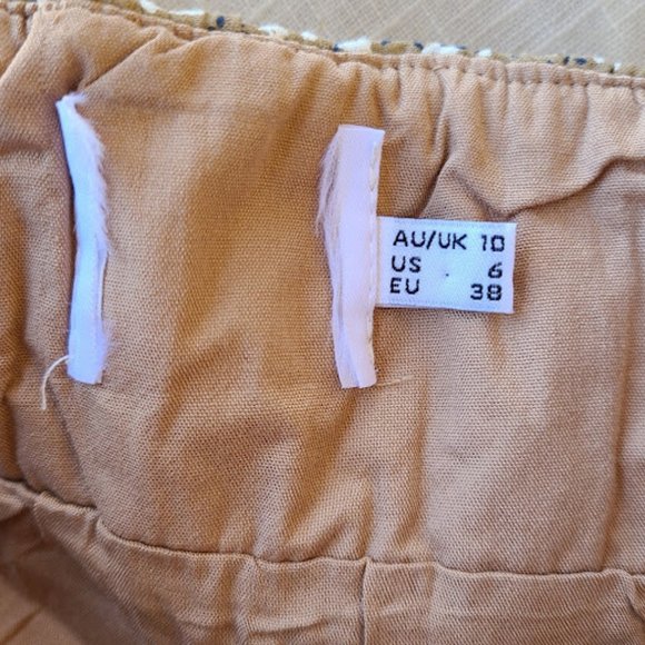 Princess Polly Olive Freya Floral Mini Dress 6 - Picture 11 of 11